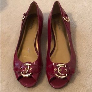 Kelly & Katie red shoes